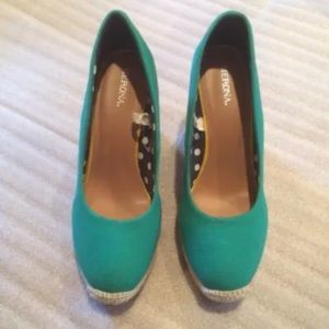 Turquoise Wedges