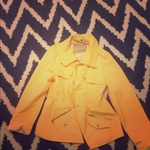 Guess yellow rain slicker bundle