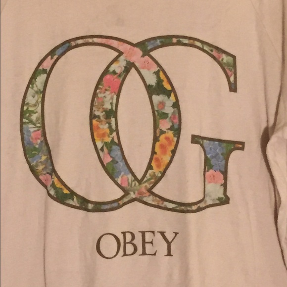 Obey Floral OG Knit Top - Picture 2 of 2