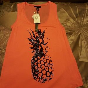 **** Bright Watermelon and Pina shirt in small or