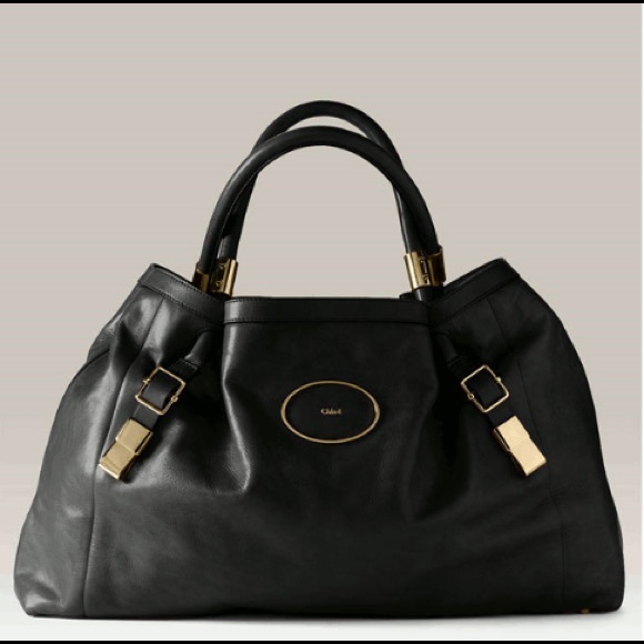 Chloe Handbags - Authentic CHLOE "Victoria" Tote, Black leather Chloe Handbags - Authentic CHLOE "Victoria" Tote, Black leather