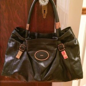 Chloe Bags - Authentic CHLOE "Victoria" Tote, Black leather Chloe Bags - Authentic CHLOE "Victoria" Tote, Black leather