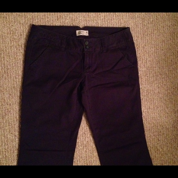 American eagle navy chino pant