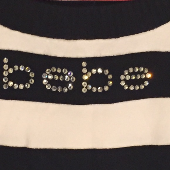 bebe 3/4 Sleeve Rhinestone Sweater - Picture 2 of 4