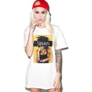Lauren Hill YSL graphic tshirt