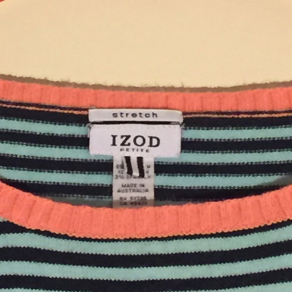 Striped IZOD Sweater - Picture 2 of 3