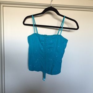 Guess spaghetti strap corset/tube top