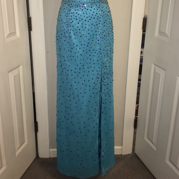Sequined Pageant/Prom Dress - Picture 2 of 4