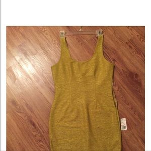 Bandage Green Fitted Dress