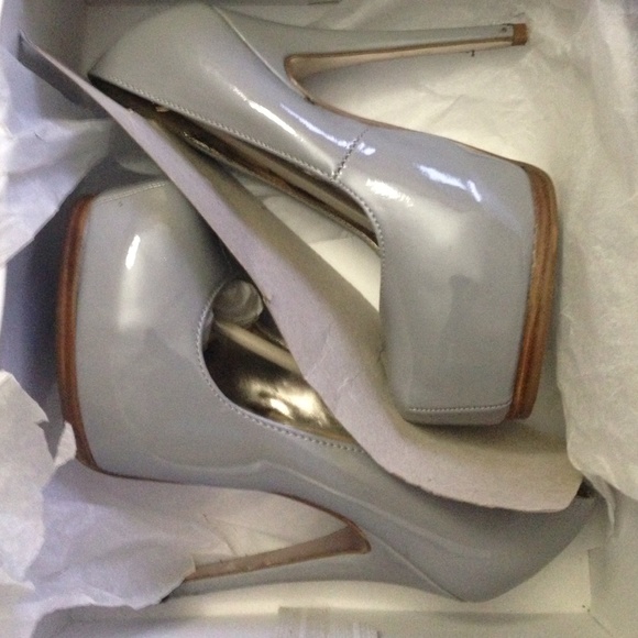 Steve Madden p-Kyle grey pat  size 7 - Picture 1 of 4