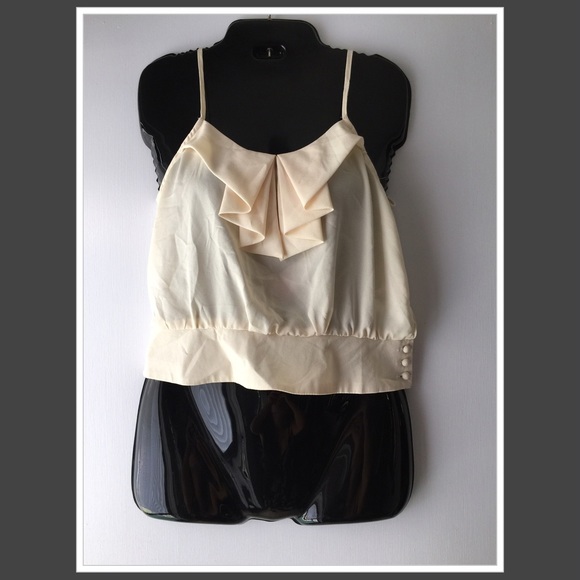 Ivory Chiffon top