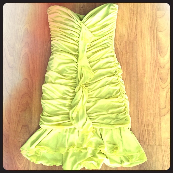 Bcbg citrine mermaid dress