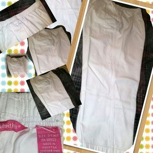 Plus size White Khaki Pants