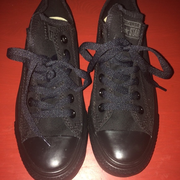 Black Monochrome Converse