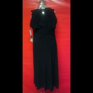 Stylish Black Sleeveless Party Dress