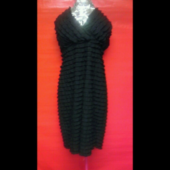 Chic Sleeveless Black Party Dress