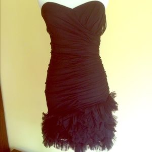 BCBG MaxandCleo black cocktail dress