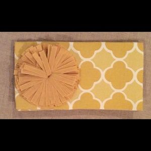 NIB Emersonmade by Emerson Fry clutch - yellow