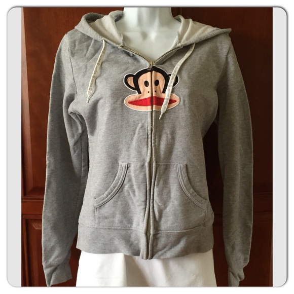 Paul Frank Zip-up Hooded Sweatshirt w/Julius