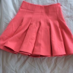 Elizabeth & James skater skirt in coral