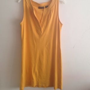 Yellow body dress
