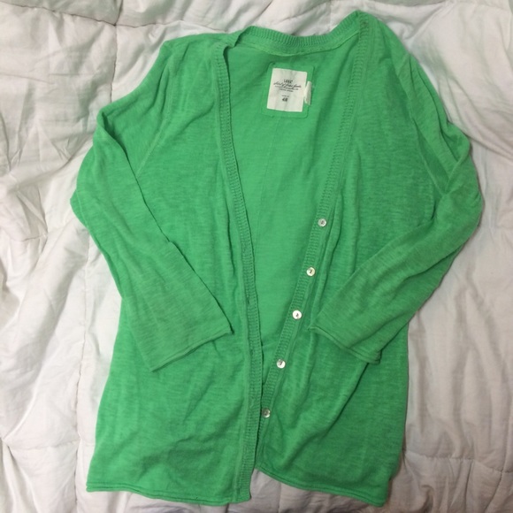 H&M Green Cardigan