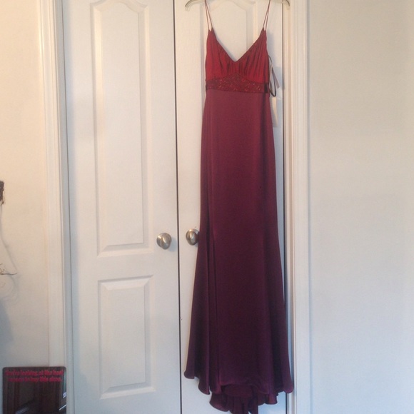 NWT Ruby red evening gown/prom dress by Vera Wang!