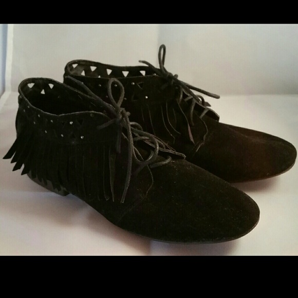 Faux Suede Moccasins