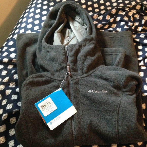 Gray Columbia fleece