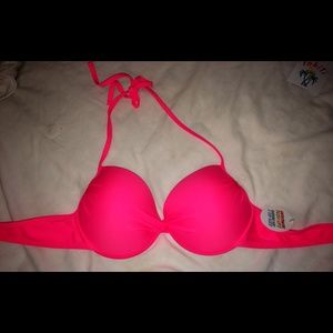 Hot pink bikini top!