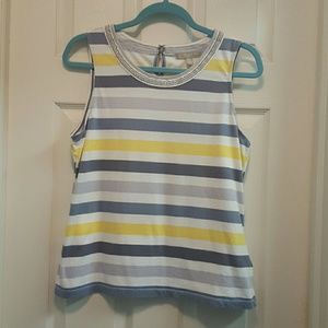 BANANA REPUBLIC EMBELLISHED TANK