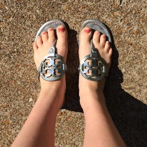 Silver Tory burch miller