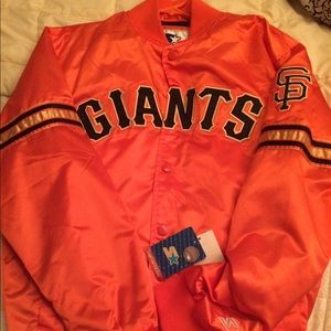 Orange SF Giants Starter Jacket