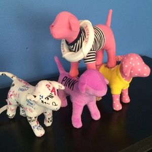 Victoria's Secret pink dogs