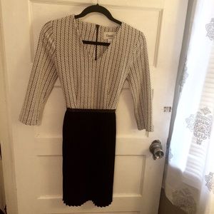 Fit and flair Anthropologie dress