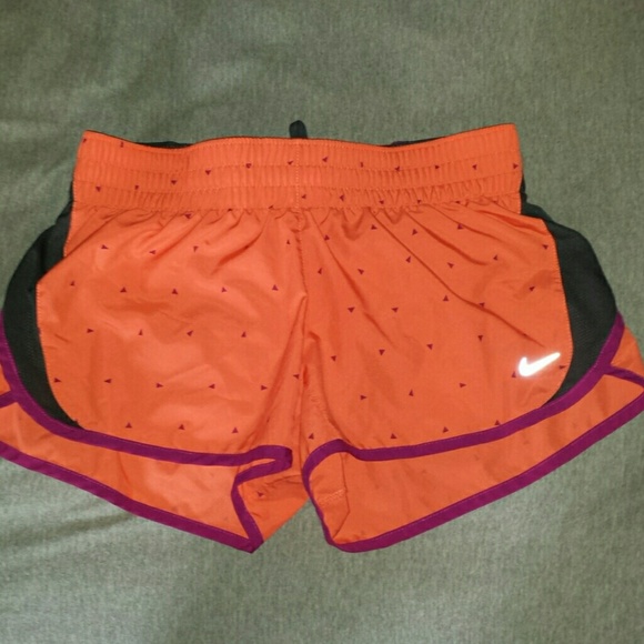 Nike dry fit shorts bundle orange and green!