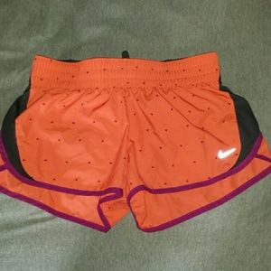 Nike dry fit shorts bundle orange and green!