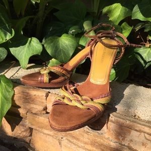 Barely Worn Enzo Angiolini Strappy Summer Sandal