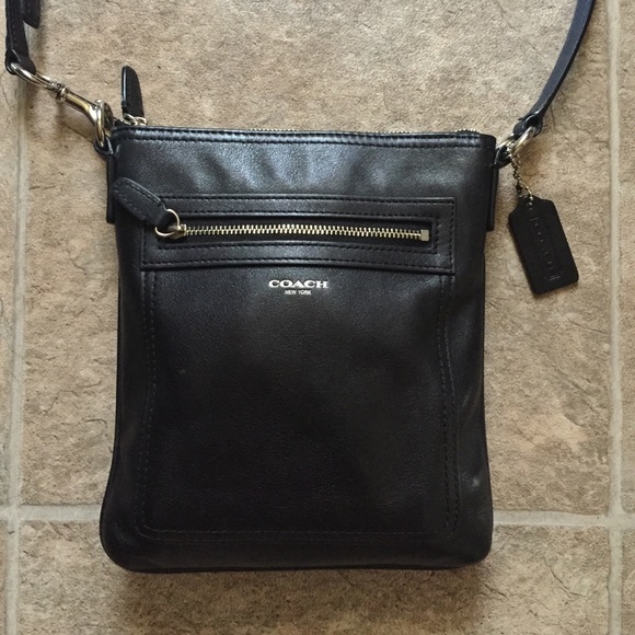 Coach black cross body!