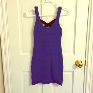 Tight Blue Bandage Dress