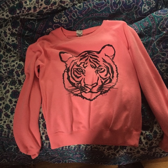 PINK TIGER SWEATSHIRT