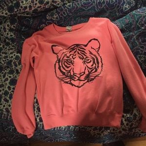 PINK TIGER SWEATSHIRT
