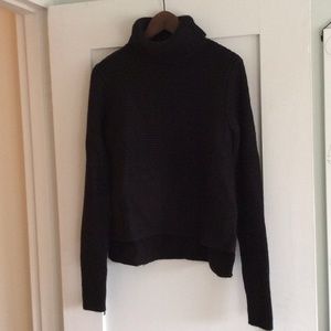 T by Alexander Wang chunky wool sweater - black