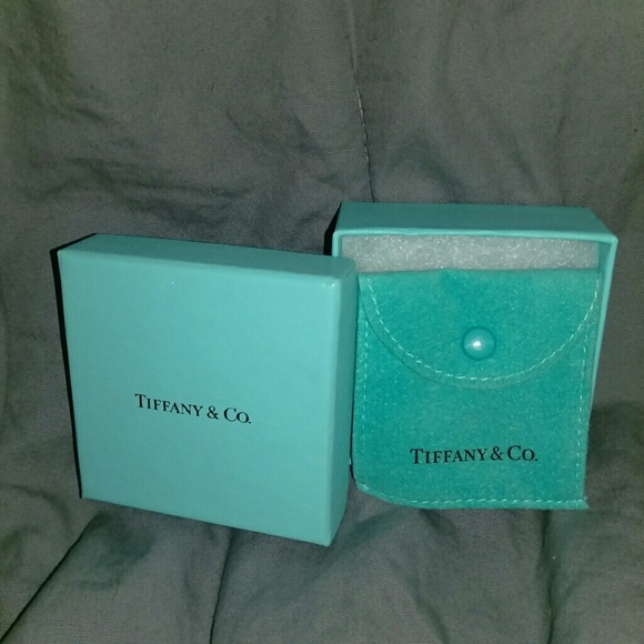 Square Tiffany & Co Box and Pouch