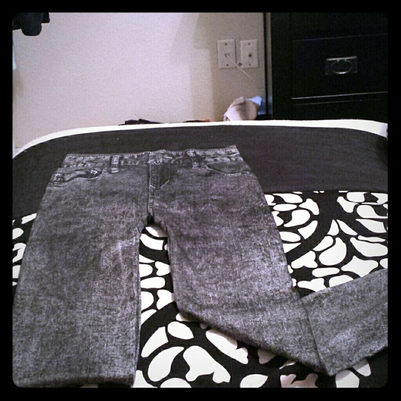 Jean printed leggings