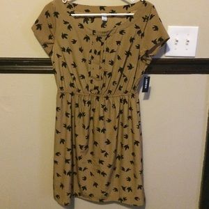 Old Navy Bird Print Dress