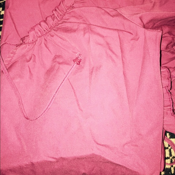 2 med scrub tops