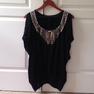 BCBGMAXAZRIA tunic top