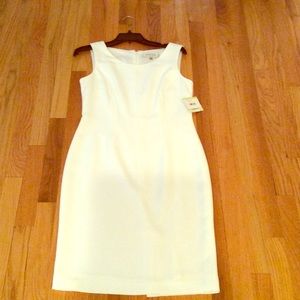 Beautiful white Kasper dress. Brand New!