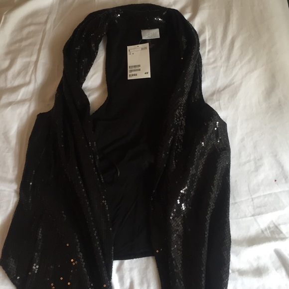 Sequin vest